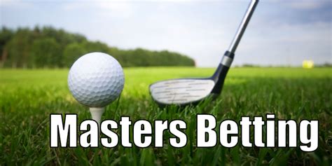 betting golf masters